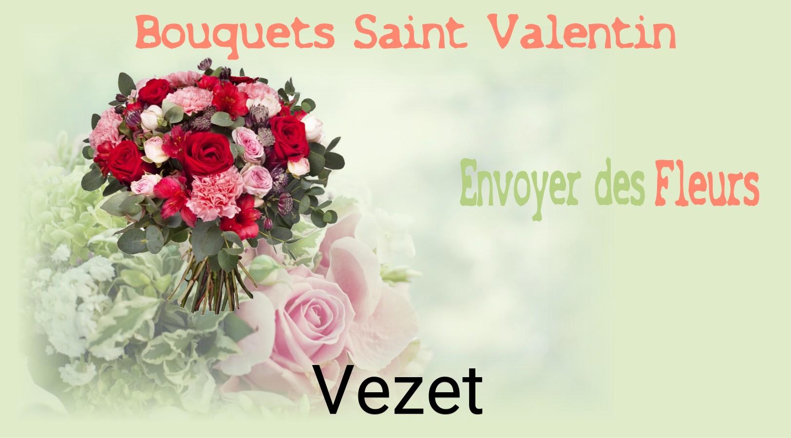 Roses de Saint-Valentin livrées à Vezet